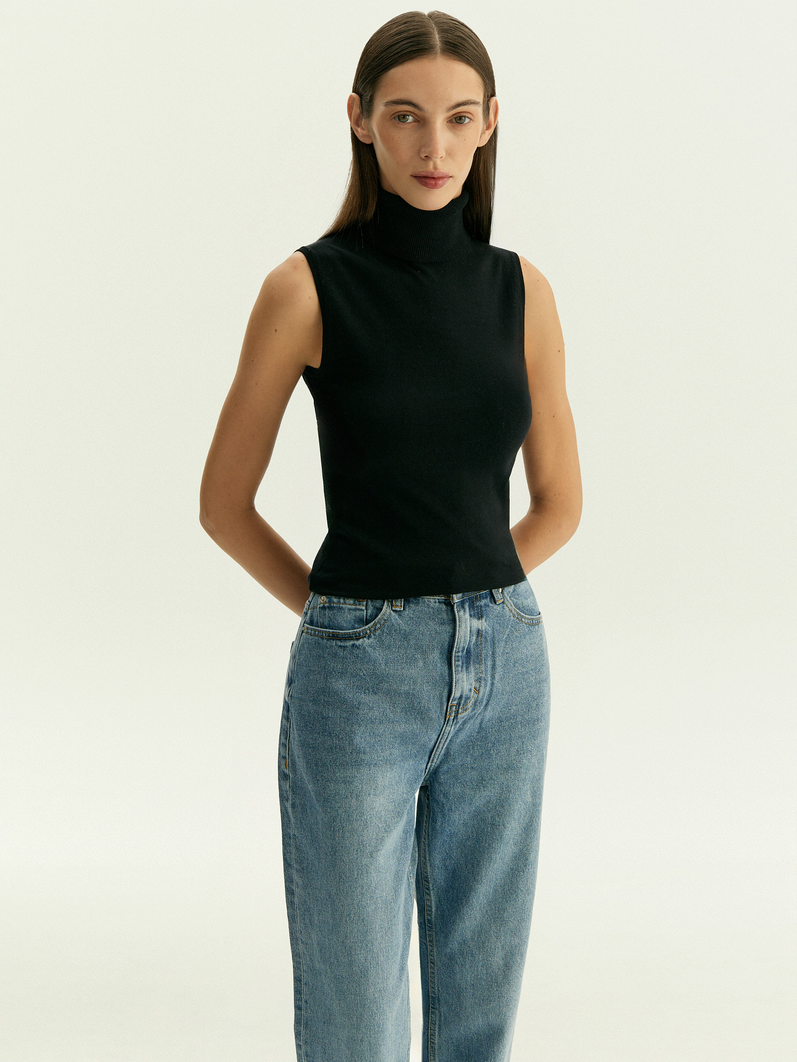 Джинсы Mom Fit 385